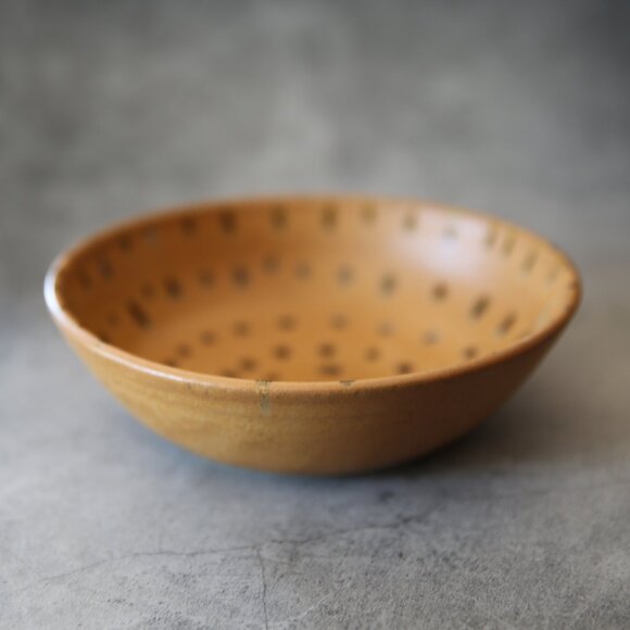 Set of Two Pottery Bowls Artisan Signed - Picture 2 of 10